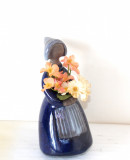 Statueta (vaza) ceramica emailata - Florareasa 10 - design Elsi Bourelius Suedia