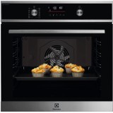 Cuptor incorporabil Electrolux EOD6F77WX, Electric, 72 l, Autocuratare catalitica, SteamBake, Wi-Fi, Senzor gatire, Timer cu display electronic, Grill