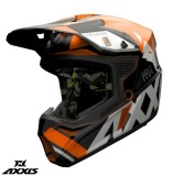 Cumpara ieftin Casca off road pentru scuter - motocicleta Axxis model Wolf Jackal B14 portocaliu fluor mat Portocaliu fluor mat S (55/56cm)