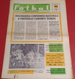 Revista FOTBAL - nr. 80 (07.12.1967) ROMANIA - RDG ; VALENCIA - STEAUA Bucuresti