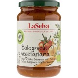 Sos Bolognese Vegetarian cu Seitan Bio 350 grame LaSelva