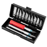 Set cutit de precizie cu 16 piese si lame interschimbabile TOP TOOLS