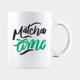 Cana alba personalizata MATCHA TIME, INOVATIX&reg;. 330ml, Oem