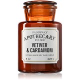Paddywax Apothecary Vetiver &amp; Cardamom lum&acirc;nare parfumată 226 g