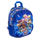 Ghiozdan Paw Patrol pentru gradinita, 2 compartimente,albastru,22x12x30 cm, St.Majewski