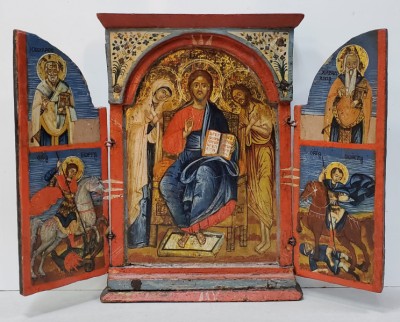 DEISIS, TRIPTIC,SCOALA GRECEASCA, SFARSIT DE SECOL 18 foto