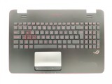 Carcasa superioara cu tastatura palmrest Laptop, Asus, ROG GL551, GL551JM, GL551JW, GL551VW, GL551JX, GL551J, GL551JK, GL551JB, G551, G551J, G551JX, c