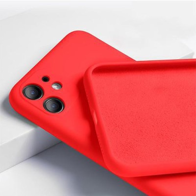 Husa iPhone 15 Plus Silicon Liquid Red foto