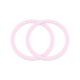 [Pachet 2x] Adaptor incarcare wireless JoyRoom, roz, JR-Mag-M3