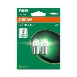 Set 2 becuri R5W Osram 12V Ultra Life blister