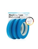Banda mascare hidrorezistenta Chemicalworkz Masking Tape Blue 18mm x 50m set 3 buc