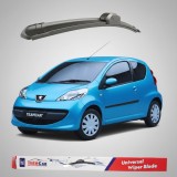 Ștergător Peugeot 107 3 uși (2005&ndash;2009) Flat | Față &ndash; TeamCar&reg;