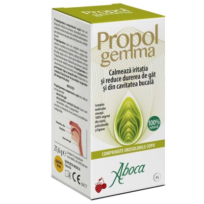 Propolgemma Copii 45 comprimate Aboca foto