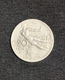 Moneda 20 centesimi 1914 Italia