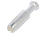Pin mamă cupru argintat 2,5mm2 &icirc;n vrac crimpat