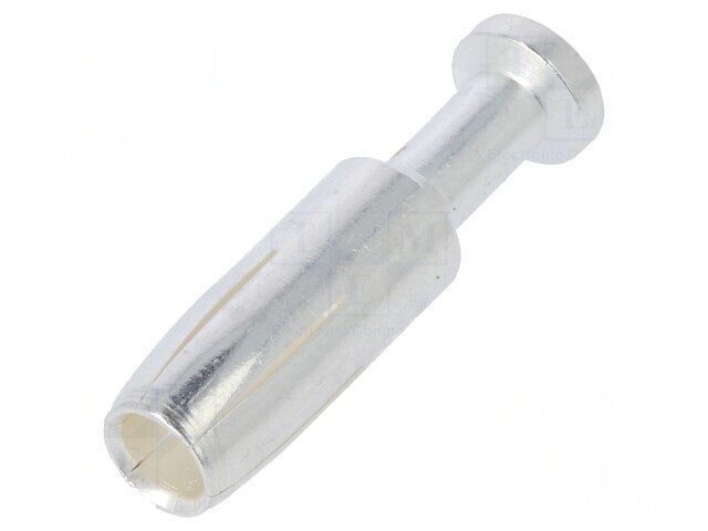 Pin mamă cupru argintat 2,5mm2 &icirc;n vrac crimpat