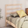 Tăblie de pat, 106x4x100 cm, lemn masiv de pin, vidaXL