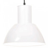 VidaXL Lampă suspendată, 25 W, alb, rotund, 28,5 cm, E27