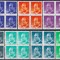 Spania 1989 - Regele Juan Carlos I - Noi valori, 2 serii in Blocuri de 4, MNH