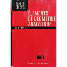 Elements De Geometrie Analytique - N. Efimov , F950