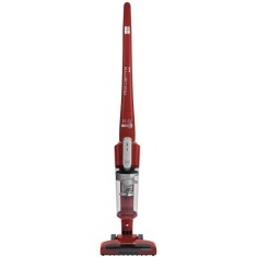 Aspirator vertical Air Force Light RH6543, 14.4 V, 0.65 l, duza dreptunghiulara, iluminare cu led, filtru spuma, rosu