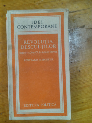 Revolutia descultilor-raport catre clubul de la Roma-Bertrand Schneider foto