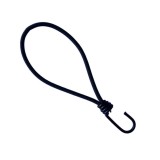 C&acirc;rlig elastic universal 6mm x 25cm, Negru