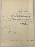 Mihail Drumes Dumitrescu - document vechi - manuscris, semnatura olografa