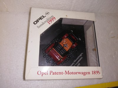 bnk jc Vitesse 1899 Opel Patent-Motorwagen System Lutzmann 1/43 foto