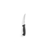 Cutit bucatarie, ideal pentru feliere, Hendi, lama inox grosime 1.8 mm, maner polipropilena negru