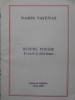 Despre Poezie. Eseuri si Aforisme - Nasos Vayenas, 1999, Editura Corson, Carte Critica Literara