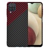 Husa pentru Samsung Galaxy F12 F127 / A12 Nacho A127 / M12 M127 / A12 A125, Techsuit, Carbonite FiberShell Vortex, Rosie
