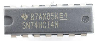 74HC14N HEX SCHMITT TRIGGER INVERTER SN74HC14N TEXAS-INSTRUMENTS foto