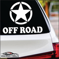 Off Road Star – Stickere Auto