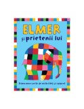 Elmer şi prietenii lui. Prima mea carte de activități și colorat - Paperback - David McKee - Pandora M