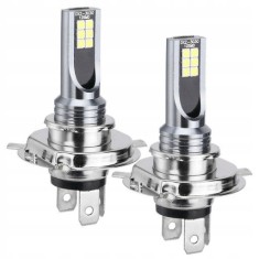 Set de 2 Becuri led H4,80 W,6600Lm ,6000K, fara ventilator foto