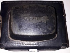 CY - Husa piele pentru aparat foto cu film &quot;Lomo SMENA 8&quot; URSS / lipsa curea