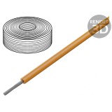 Cablu Siliconic Portocaliu 1x1,5mm&sup2;