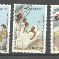 Sao Tome e Principe 1988 Medicine, Health, used M.266