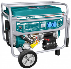 Generator insonorizat Benzina Total- 5500W, 389 cmc foto