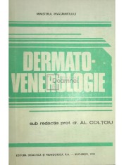 Al. Coltoiu - Dermatovenerologie (Editia: 1993) foto