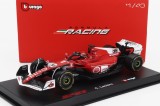 Model Scuderia Ferrari SF-23 BBurago #16 Leclerc Las Vegas 2023 1:43 Signature - 1:43 ( lungime 10 cm )