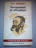 Inceputuri si sfirsituri - Lev Sestov