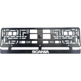 Set 2 bucati, suport numar inmatriculare, Scania