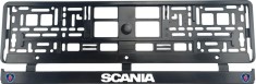 Set 2 bucati, suport numar inmatriculare, Scania