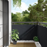 Paravan de balcon, antracit, 90 x 300 cm, tesatura oxford GartenMobel Dekor, vidaXL