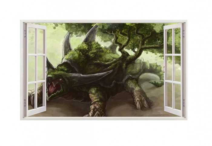 Sticker decorativ cu Dinozauri, 85 cm, 4439ST
