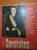 revista sanatatea aprilie 1980