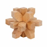 Puzzle 3D din lemn, Cub Burr