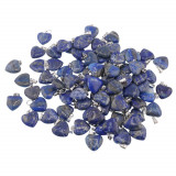 Pandantiv inima lapis lazuli 15mm, Stonemania Bijou